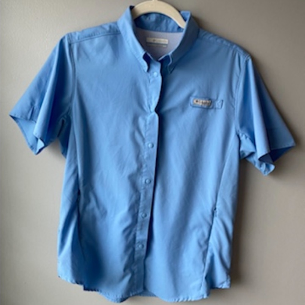 Columbia PFG Fishing Shirt Ladies Size M
